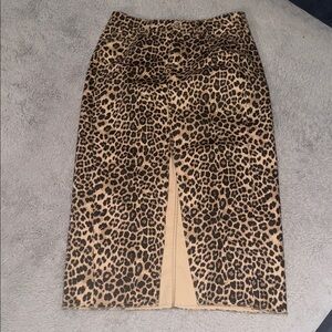 Torrid Leopard Print Pencil Skirt